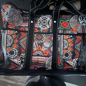 DEMOMENT Water Resistance Large Canvas Utility Tote Bag